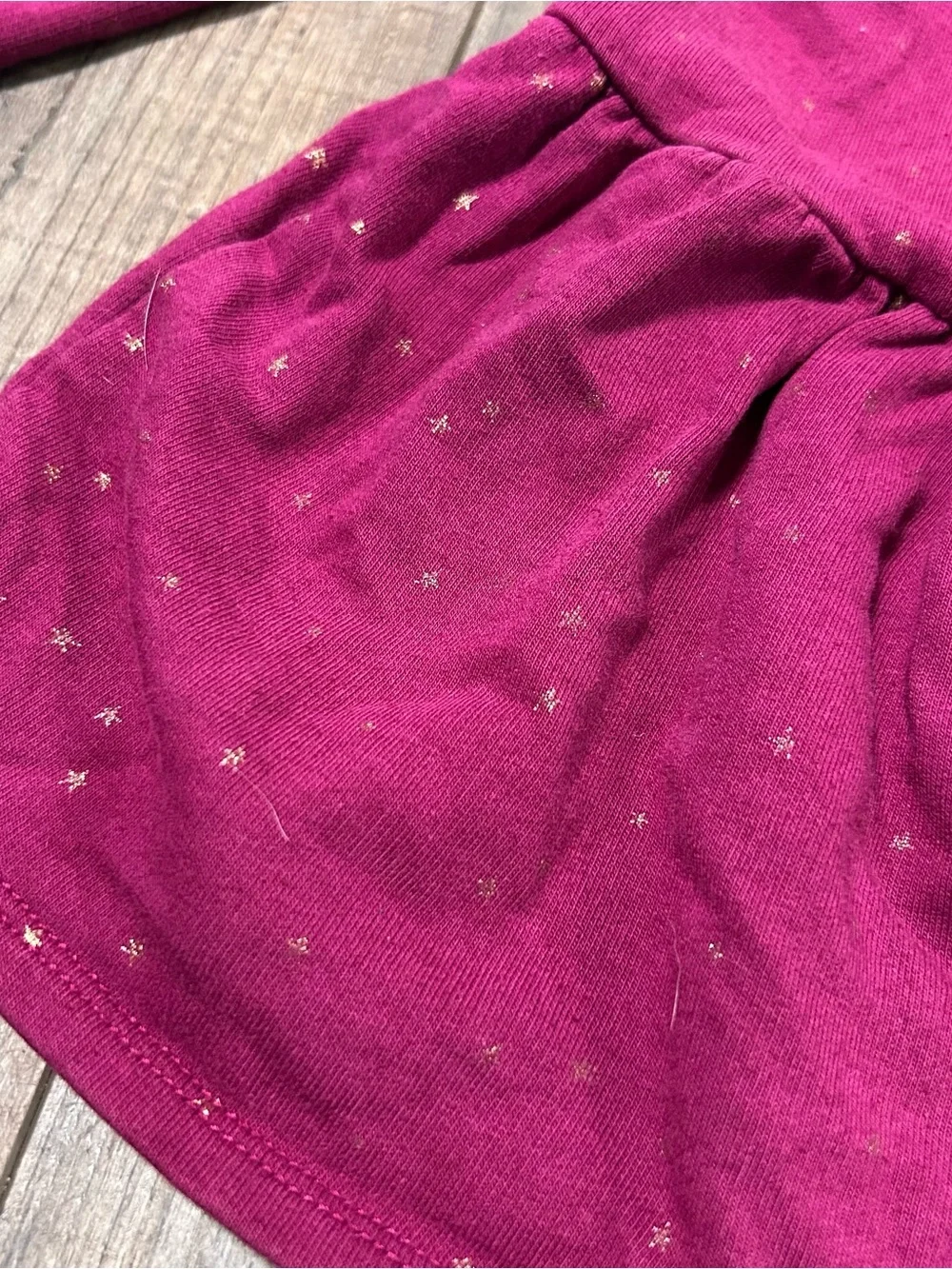 Circo Purple Burgundy‎ Dress Toddler Girl's Size 2T Long Sleeve Star Print